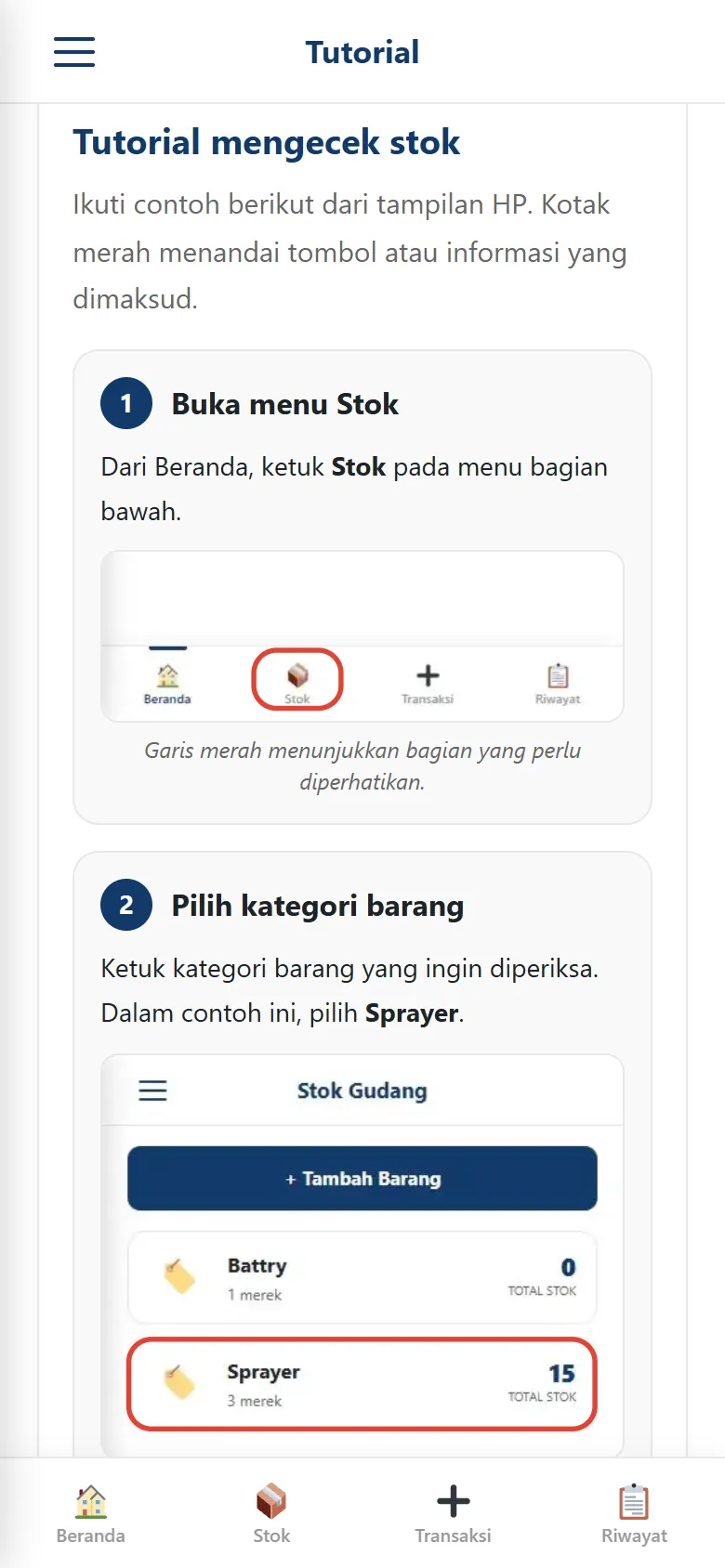 Step by step